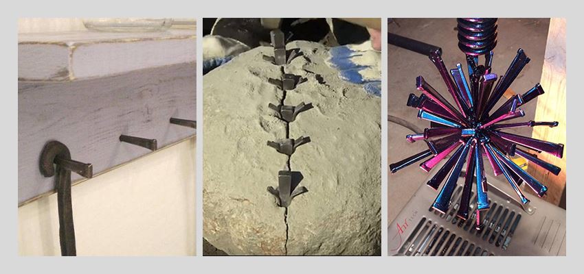 Application Steel Cut Masonry Nails Application Steel Cut Masonry Nails