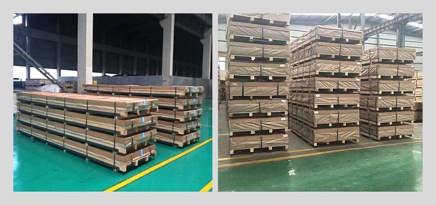 aluminium sheet packing