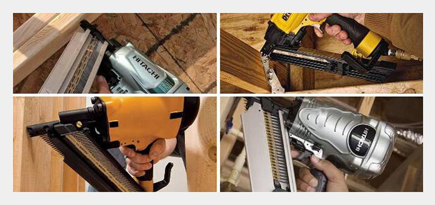 34 Degree D Head Paper Strip Nails application