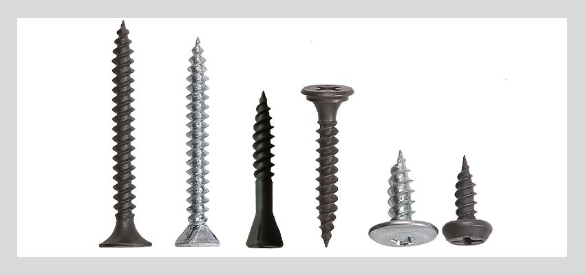 black phosphate drywall screws types