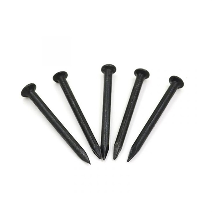black concrete nails
