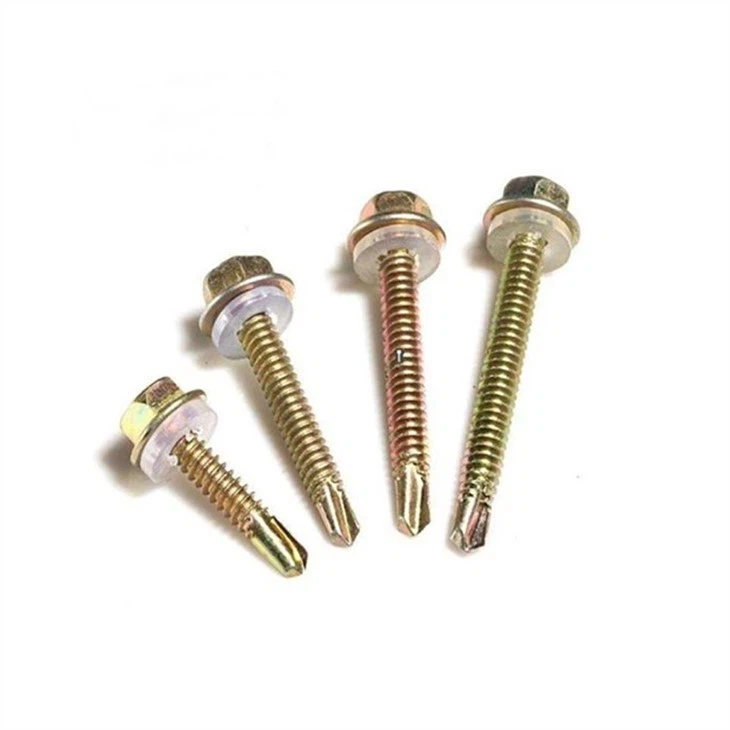 White Self Drilling Screws